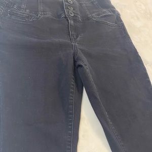 No Boundaries Low Rise Jeans L 38 W 30 Color:Jet Black S 13